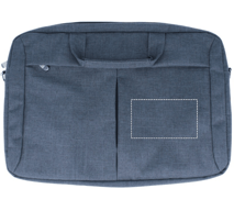 Laptop bag in 2 tone 360d